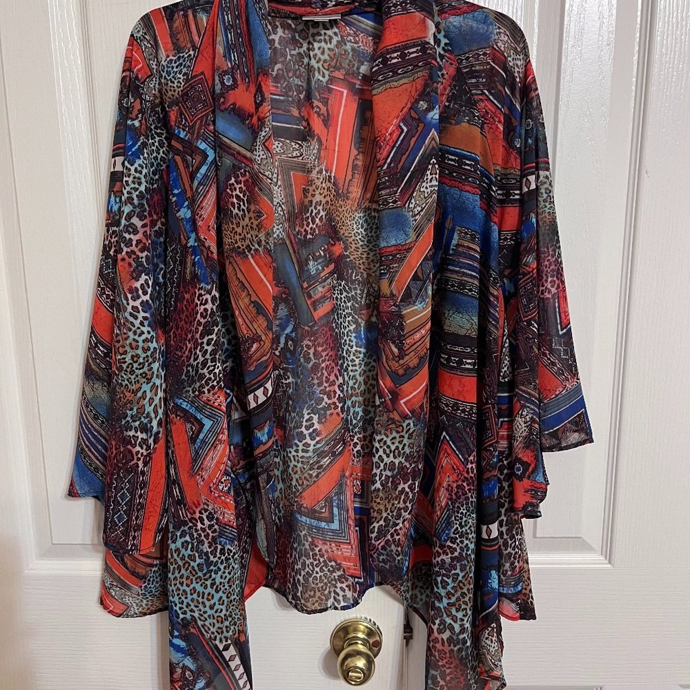 Avenue Kimono Style Open Front Top - 22/24